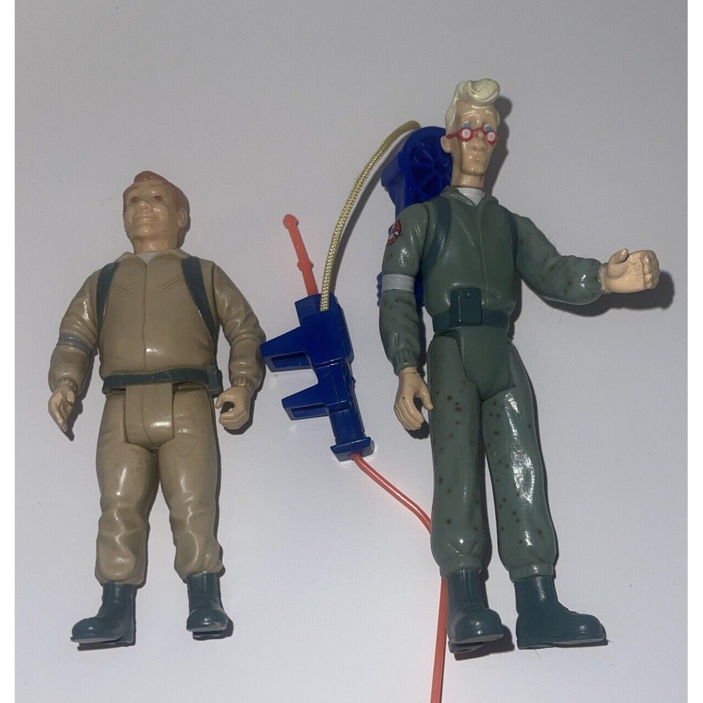Egon Spengler Ray Stantz Vintage Real Ghostbusters Action Figure 1984 Kenner 80s